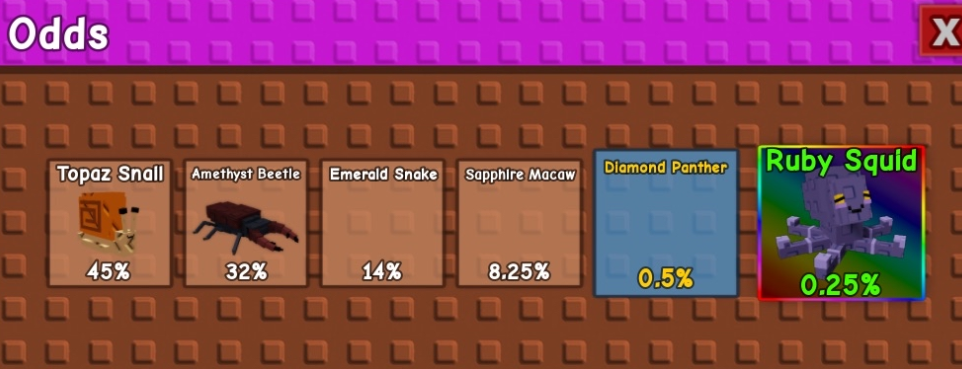 smithing event pets